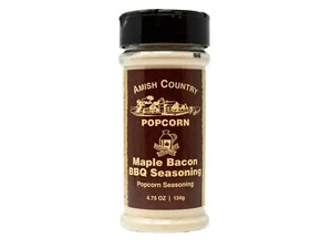 Maple Bacon BBQ Popcorn Seasoning (6) 4.75 oz Containers Free Shipping - Bild 1 von 1