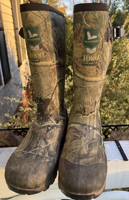 Field & Stream Hunting Boots Size 9 Camo 1000g Thinsulate Ultra - Image 1 of 4