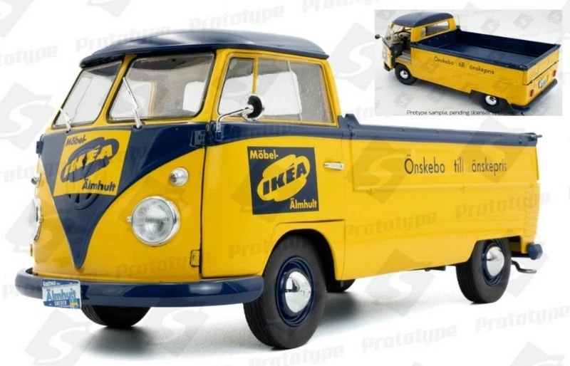 Volkswagen T1b Pick-up IKEA 1950 1:18 SOLIDO 1806709 - Immagine 1 di 1