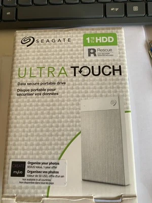 Seagate Ultra Touch 1TB HDD Portable Drive - Image 1 of 4