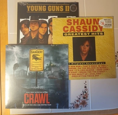 SHAUN CASSIDY GREATEST HITS LP Clear VINYL M/M 1992 Barnes & Noble Exclusive - Image 1 of 4