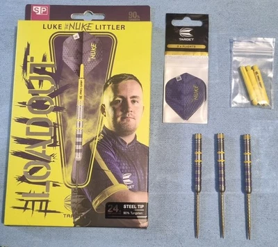 Target Darts Luke Littler Loadout SP 90% Tungsten Steel Tip 24g - image 1 of 4