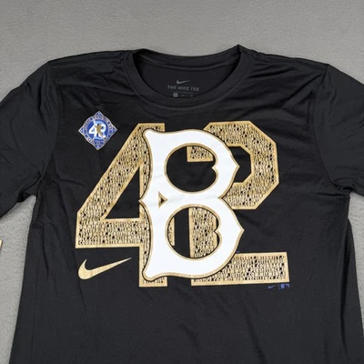 Brooklyn Dodgers Shirt Mens Small MLB Baseball Nike Jackie Robinson 42 Dri-FIT - Image 1 of 4