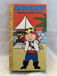 1999 VHS Madeline and the Pirates Slip Sleeve Ludwig Bemelmans - Imagen 1 de 3