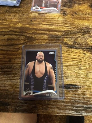 BIG SHOW AND CHRIS JERICHO 2014 TOPPS CHROME WWE!!! - Image 1 of 2