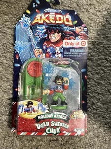 NEW Legends of Akedo Holiday Attack - Target Exclusive -RARE - Ugly Sweater Chux - Picture 1 of 1