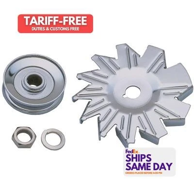 Trans-Dapt 9446, Sngl Grv Alt Pulley & Fa High Performance & Racing Parts - Image 1 of 4