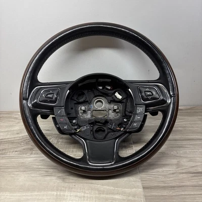 ✅ Volante 10-15 Jaguar XJ XJL X351 con panel de control y paletas de cambio OEM Foto 1 de 4