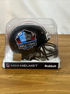 Riddell New Black/Red Football Hall Of Fame Mini Helmet - Picture 1 of 6