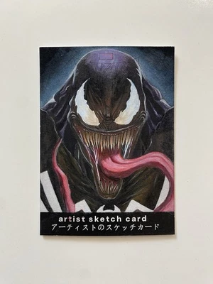 2025 Rivals Japan Studio MARVEL Venom Sketch Card 1/1 - Image 1 of 4