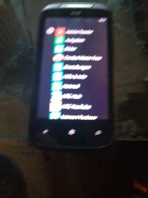 Windowsphone HTC 7 Mozart , 14 GB Schwarz mit Telekomsimlok Schwarz Top Zustand, - Bild 1 von 4