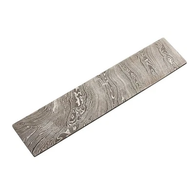Hand Forged Damascus Steel Billet Annealed Twisted Pattern Bar for Knife Making - Image 1 of 4