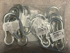 Campbell T7645066 5/8" Iron Spring Snap Link w Zinc Finish - Pack of 10 - Picture 1 of 3