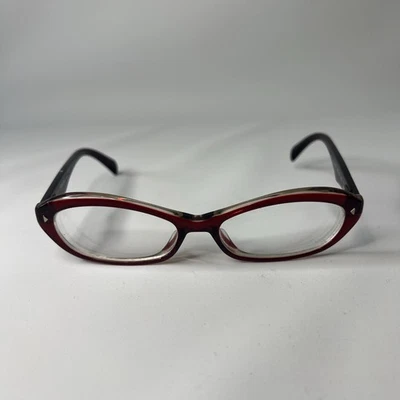 普拉达眼镜,仅镜框,VPR11O CAF-1O1,54-16-135,塑料镜框,意大利 — 第 1/4 张图片