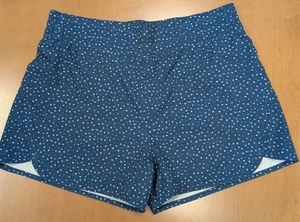 World Wide Sportsman Womens M Fishing Shorts Athletic Recycled Poly Beach Blue - Picture 1 of 10