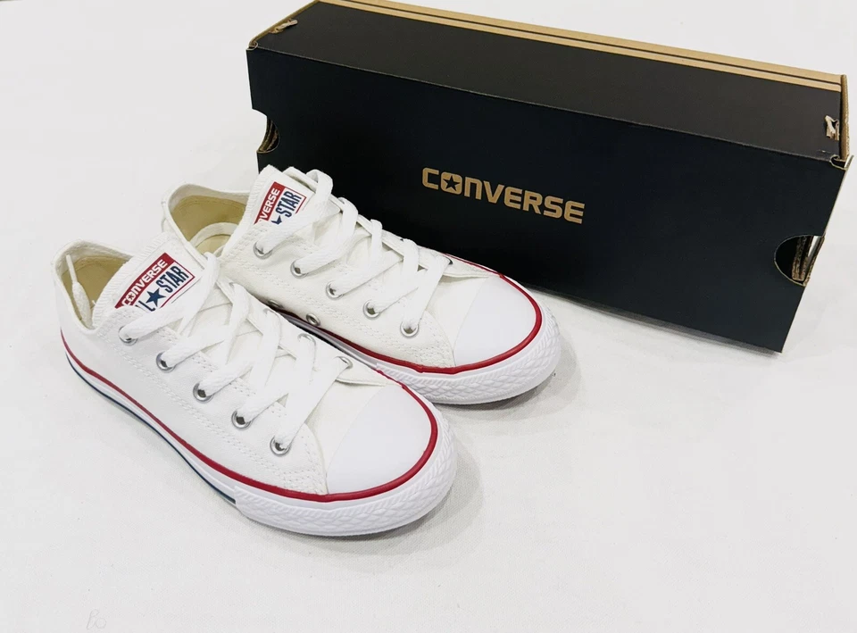 Converse Chuck Taylor All Star Ox Youth US 3 White SNEAKERS Blemish 1390