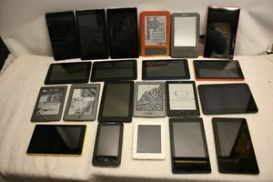 JOB LOT 21 X MIXED E READER AMAZON KOBO ALBA KINDLE SV98LN D00901 XU3Z60 BUNDLE - Picture 1 of 8