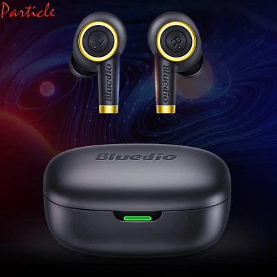 Bluedio Particle Wireless Earphones Bass TWS Bluetooth Sports Earbuds Waterproof