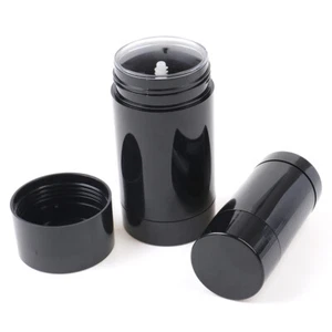 Empty Reusable Deodorant Bottles Twist-Up Tube Refillable Leak-Proof Contain@t@ - Picture 1 of 21