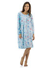 Casual Nights Women's Long Sleeve Floral Embroidered Night Gown