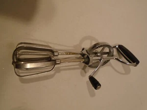 Mixer Hand Held Beater, Ekco Best Brand Made In USA Stainless Steel Vintage. - Picture 1 of 4