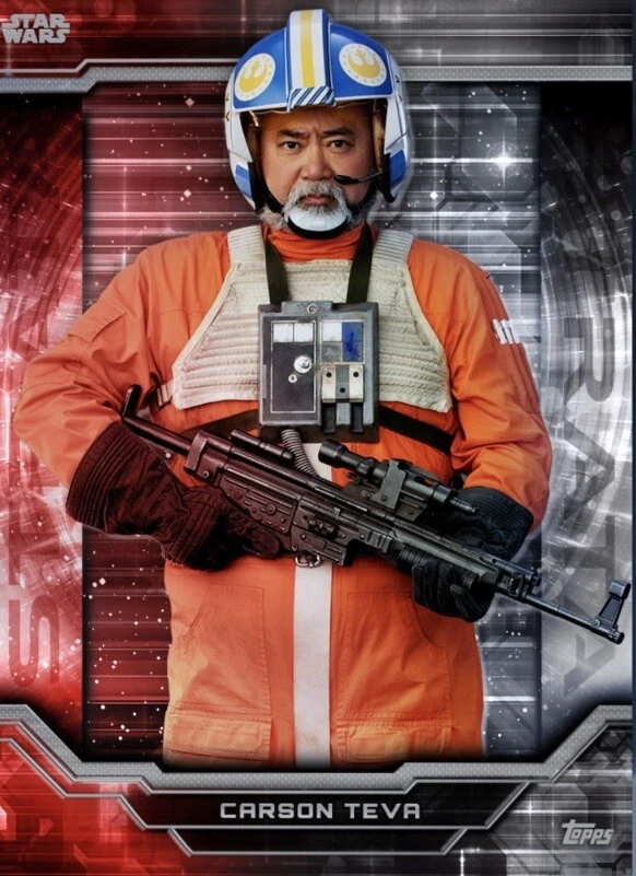 [DIGITAL CARD] Topps Star Wars - Carson Teva - Strata 23 S2 - Red Chrome - Image 1 of 1