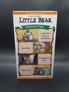 NEW SEALED Little Bear: Pretend Time VHS 2002 Nick Jr 4 Episodes Kids Cartoon - Picture 1 of 8