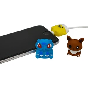 Paquete de 3 protectores de cable Eevee, Bulbasur y huevo compatibles con iPhone y Android - Imagen 1 de 1