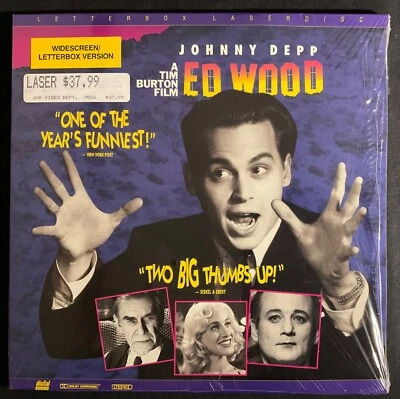 Ed Wood - Letterbox  2-Disc Edition Laserdisc - Ex ! Foto 1 de 4
