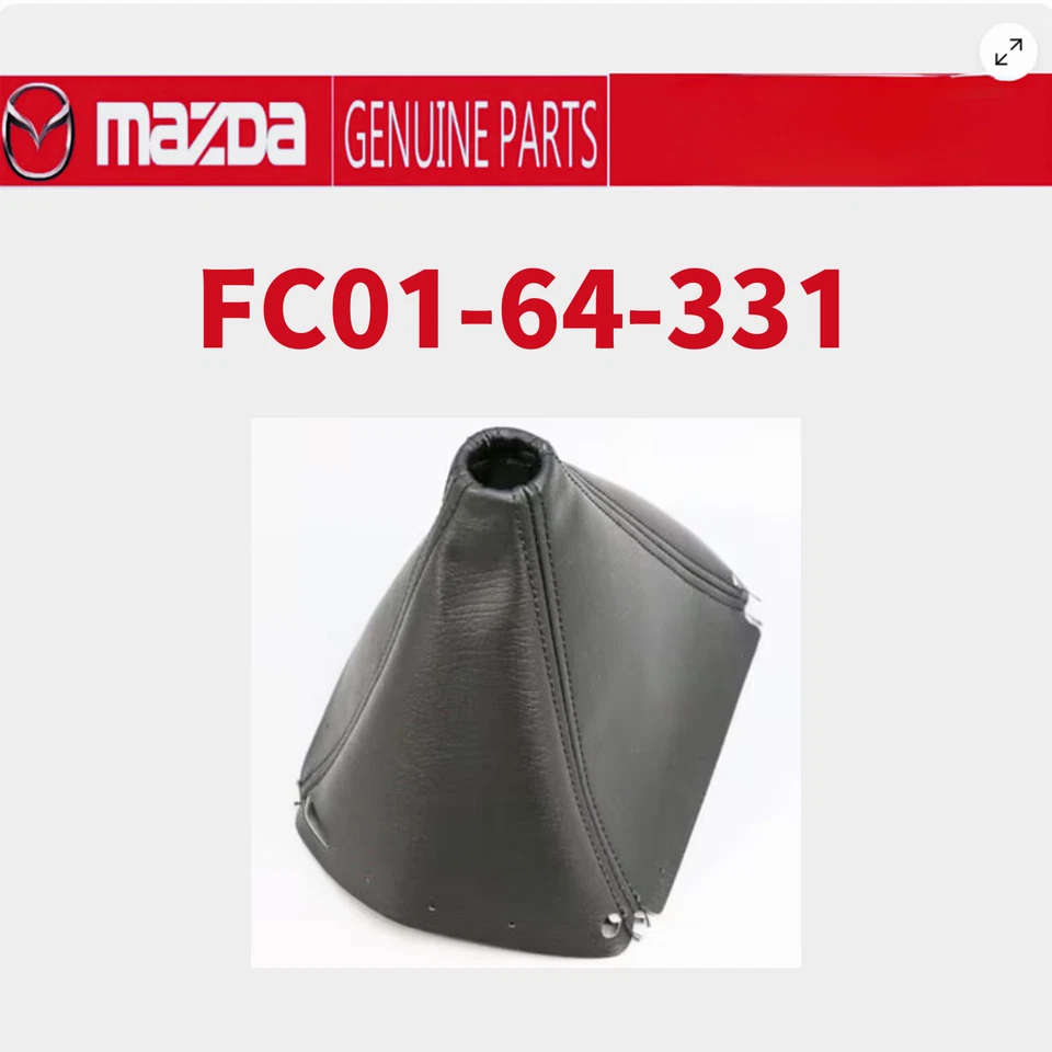 MAZDA GENUINE RX7 RX-7 KOUKI FC3S 89/01-92/12 Leather Manual Shift Change Boot Foto 1 de 1