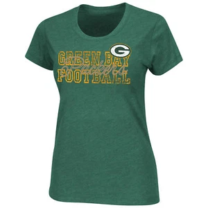 Green Bay Packers Ladies More than Enough IV T-Shirt, Green, Small - Picture 1 of 1