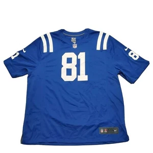 NIKE NFL COLTS ANDRE JOHNSON OnFIELD JERSEY BLUE/WHITE 468955-456 SZ: SMALL - Picture 1 of 3