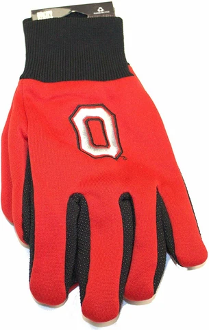 Licensed NCAA Ohio State "O" Logo Sport Utility No Slip Work Play Glove - Adult Cover