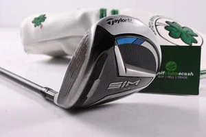 Left Hand Taylormade SIM Max #3 Wood / 15 Degree / X-Flex HZRDUS Smoke Black 70 - Picture 1 of 9