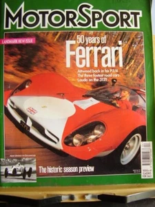 MOTOR SPORT AUTO CAR MAG APRIL 1997 ENZO FERRARI TONY MERRICK THE PORTAGE - Picture 1 of 6