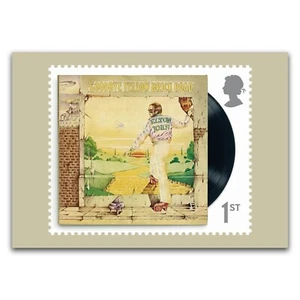 ELTON JOHN GOODBYE YELLOW BRICK RD  ROYAL MAIL OFFICIAL MEMORABILIA Postcard Gem - Picture 1 of 1