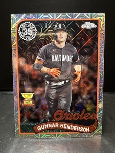 Gunnar Henderson 2024 Topps Series 2 Silver Pack 1989 Mojo Refractor Gold Cup - Picture 1 of 2