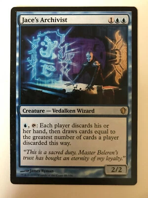 Magic the Gathering MTG  Jace’s Archivist Commander 2013 LP - Image 1 of 2