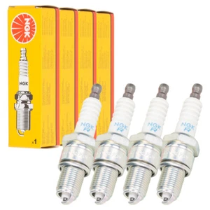 4x NGK 4008 BPR6ES Zündkerze für Kleinmotoren Gartengeräte Rasenmäher Motorsäge - Bild 1 von 2