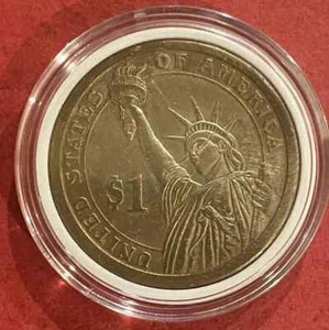 George Washington 2007 1 dólar primera liberación en el programa de monedas presidenciales - Imagen 1 de 2