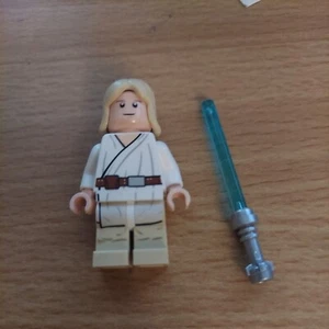 LEGO Minifigure Minifig Luke Skywalker Star Wars Tatooine 8092 sw0273 - Picture 1 of 2