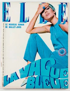 Nicole de Lamarge BLUE WAVE Duffy FRENCH ELLE magazine May 1966 Juliette Greco - Picture 1 of 14