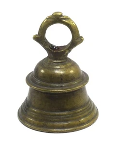 Old Asian Solid Brass Pet Animal Bell Vintage animal Ornament Bell i9-179 - Picture 1 of 8