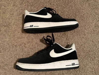 Nike Air Force 1 '07 Low White Black - Image 1 of 4