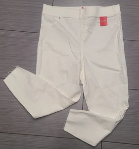 Neu mit Etikett Spanx 3X 3TG Skinny-Jeans Used-Look weiß Jegging roher Saum formend 128 $ neu - Bild 1 von 7