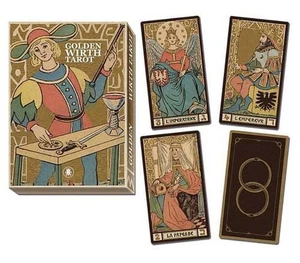 Golden Tarot of Wirth Grand Trumps by Lo Scarabeo (English) Cards Book - Bild 1 von 1