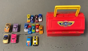 Vintage 1990 Micro Machines Super City Tool Box Playset *Not Complete* w/Cars - Picture 1 of 6