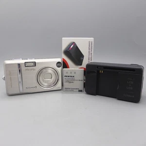 Fujifilm Digital Camera FinePix F455 5.2MP Silver Tested - Picture 1 of 11