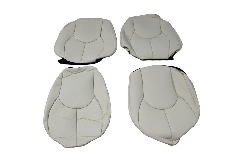 Mercedes Benz R129 SL Seat Covers Set Smooth Leather From 1995 Beige - Image 1 of 1