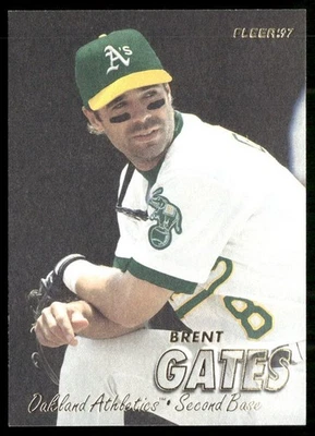 1997 Fleer - Brent Gates #189 - Image 1 of 2